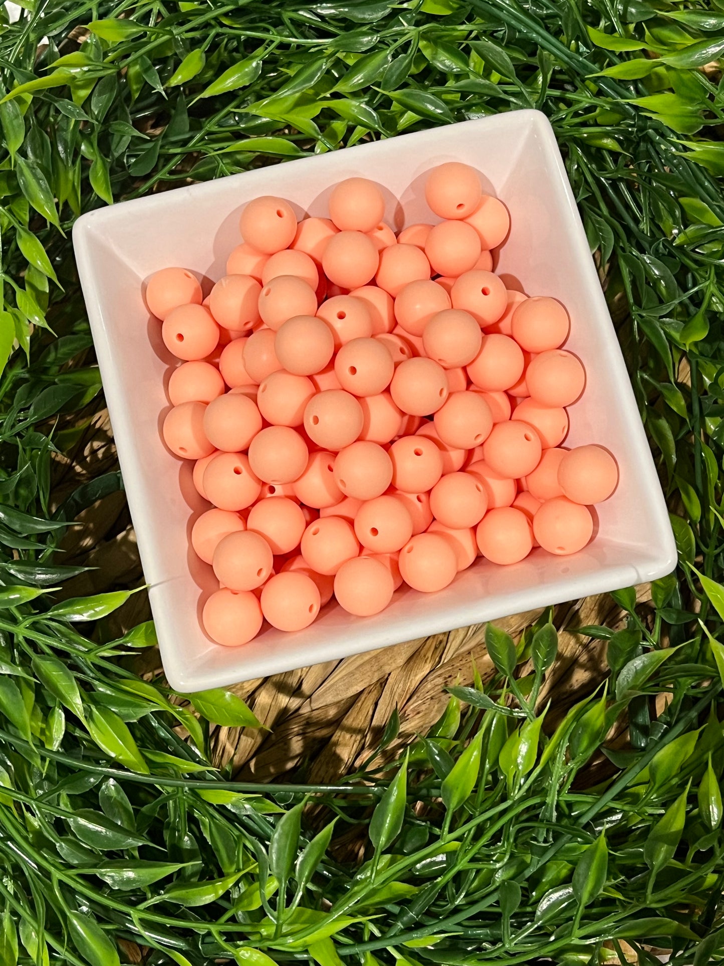 15mm Silicone Bead Solid Color Bead Multicolor Options Beading Crafting