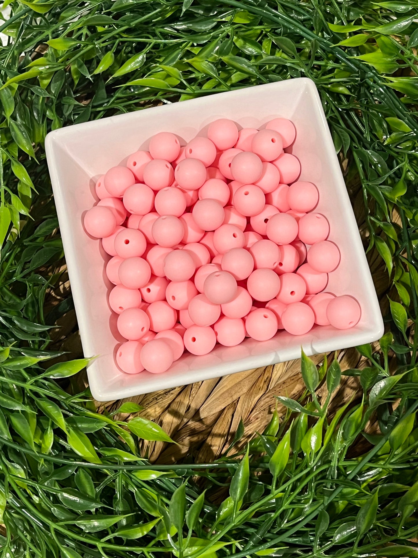 15mm Silicone Bead Solid Color Bead Multicolor Options Beading Crafting