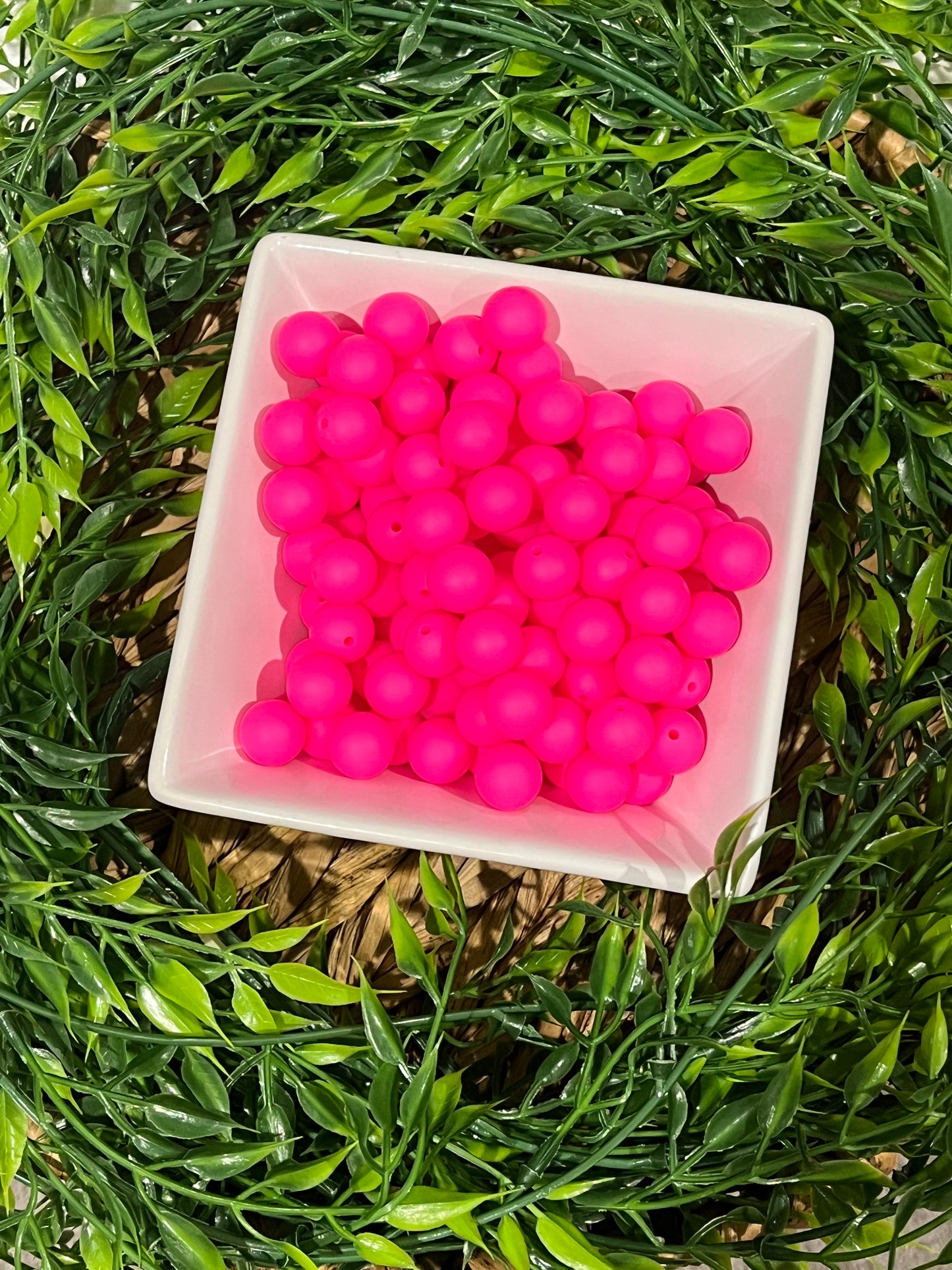 15mm Silicone Bead Solid Color Bead Multicolor Options Beading Crafting