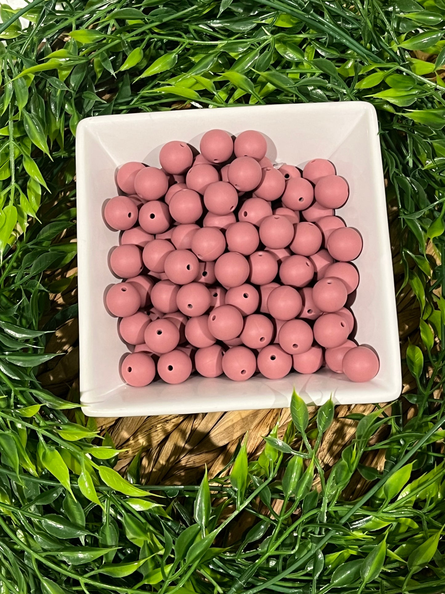 15mm Silicone Bead Solid Color Bead Multicolor Options Beading Crafting