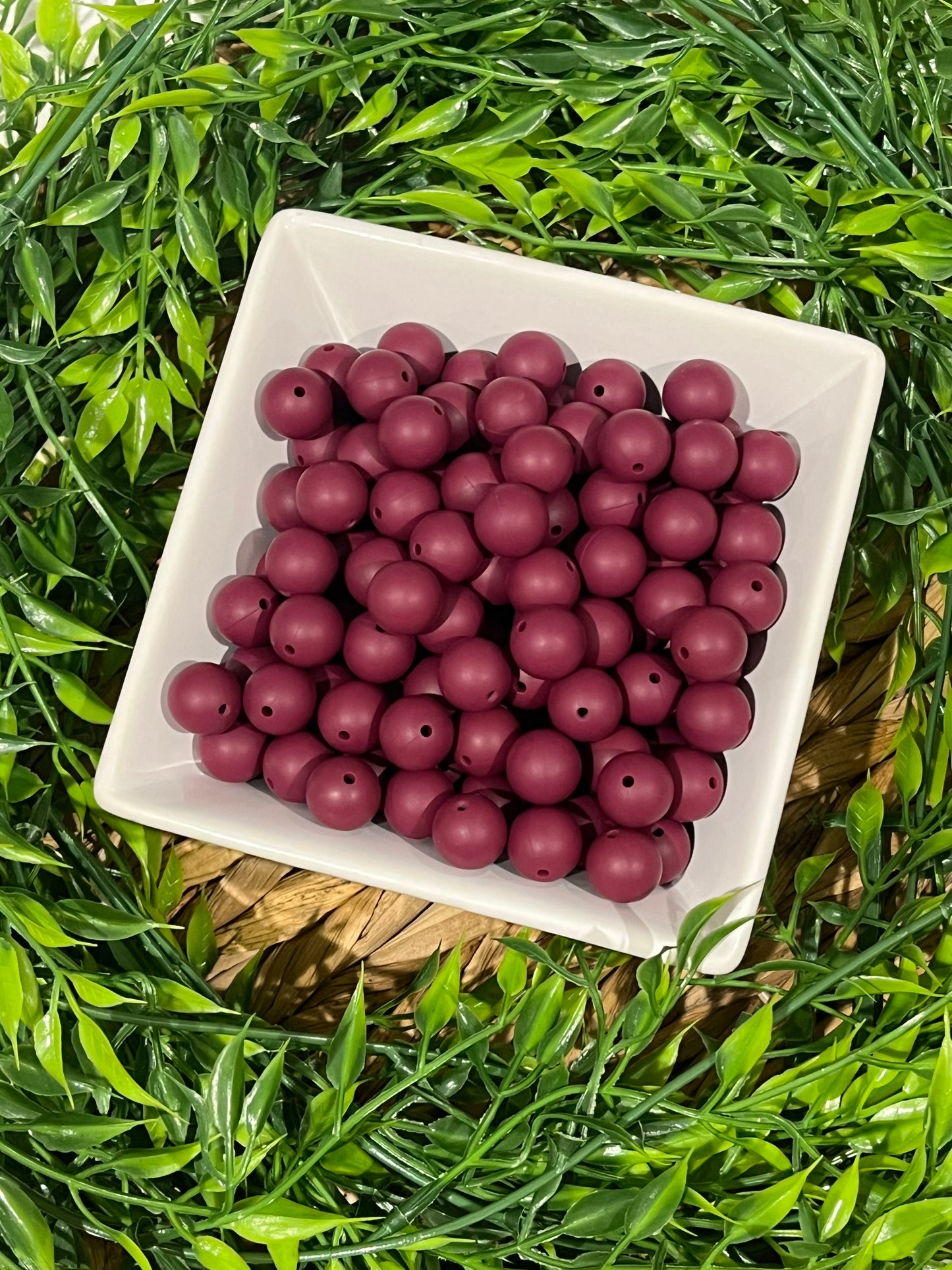 15mm Silicone Bead Solid Color Bead Multicolor Options Beading Crafting