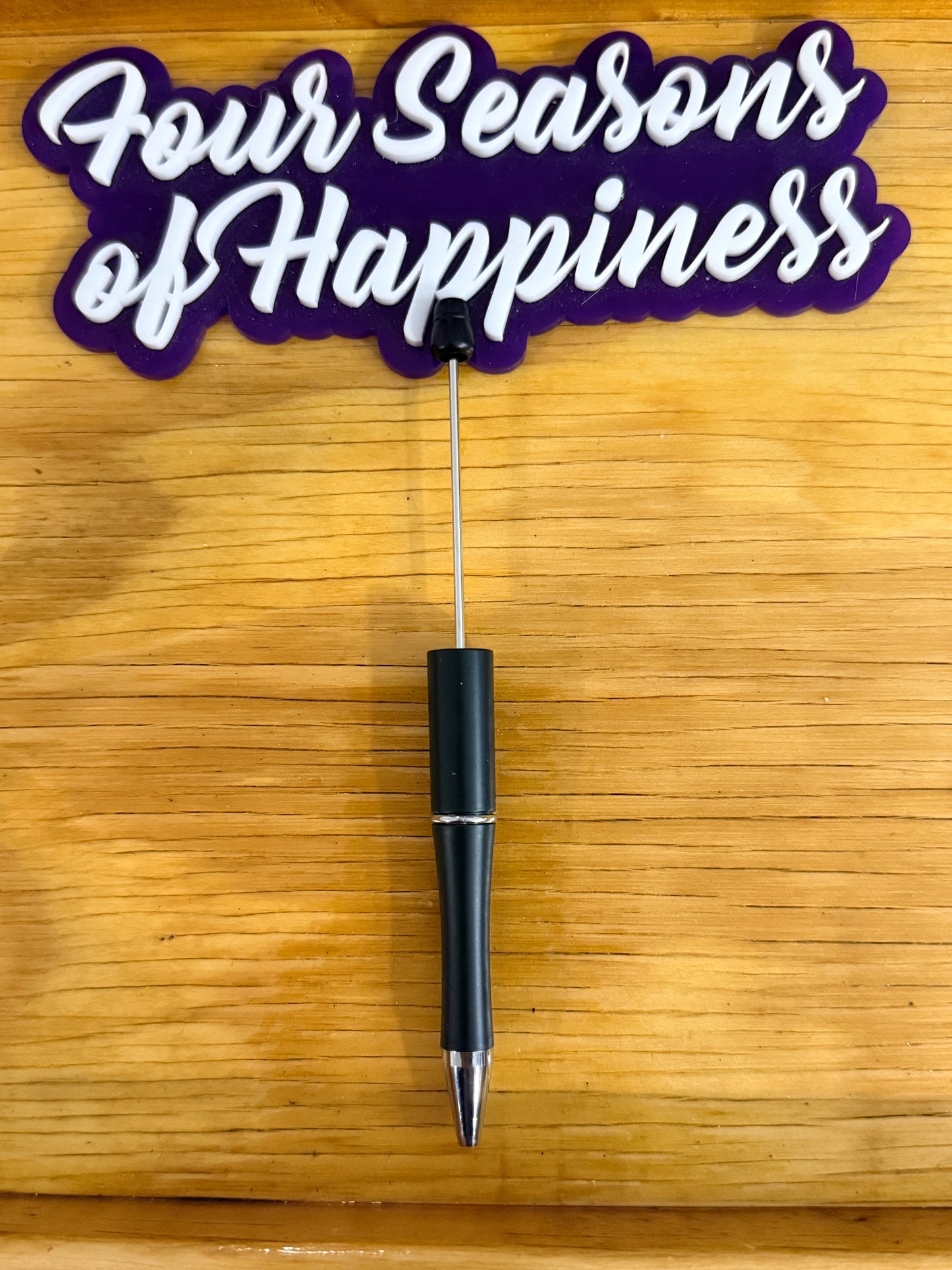 Black Ink Pens – Black & White Minimalist DIY Craft Pens | Four Seasons of Happiness