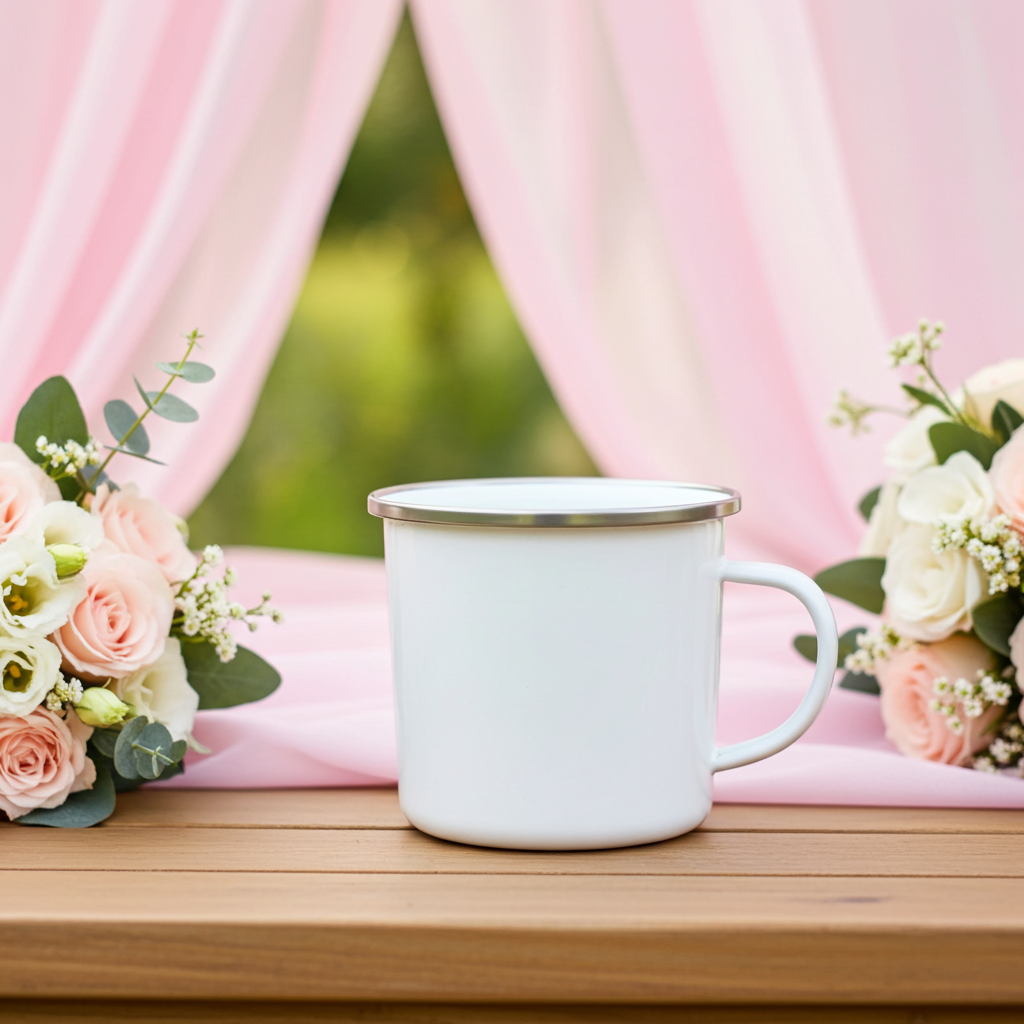 12oz Sublimation Tin Cup UV DTF Transfer Cup